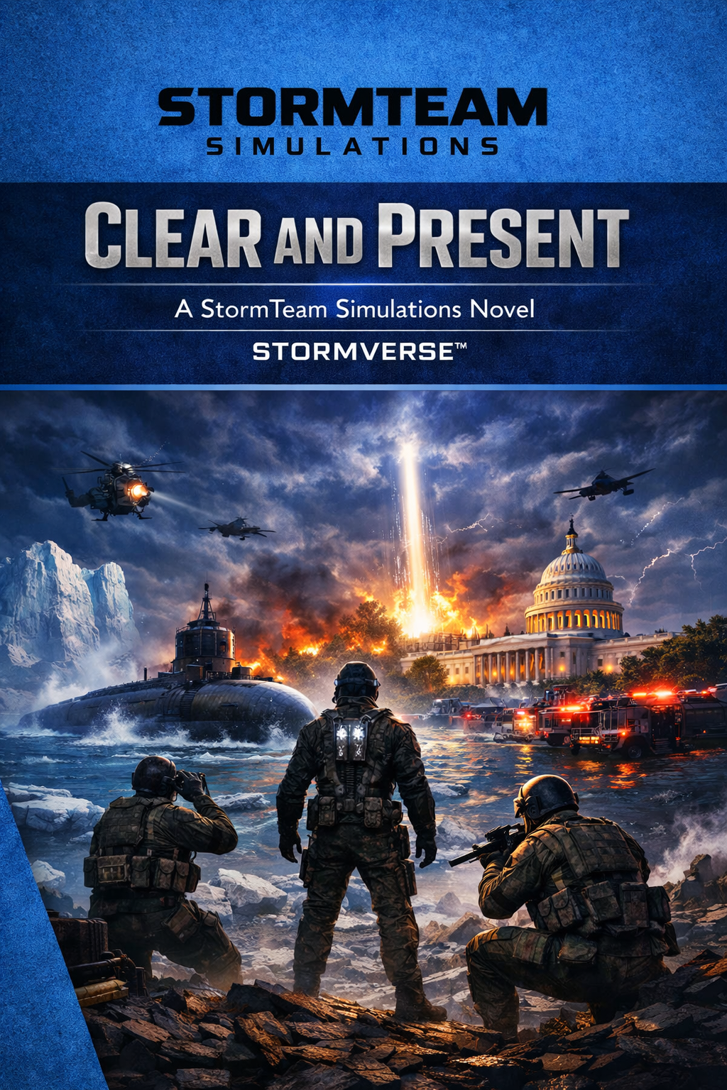 CLEAR AND PRESENT Cover